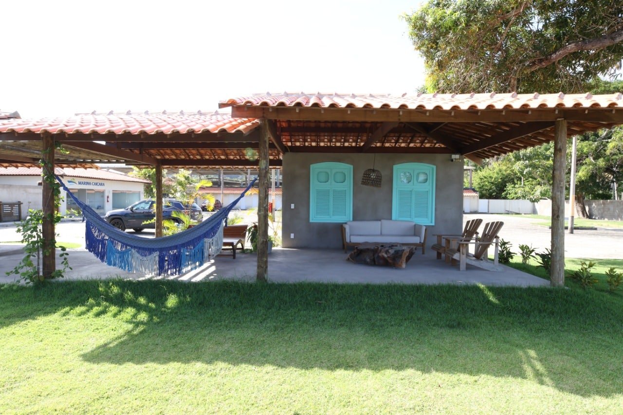 Área de convivência da Marina Caiçara